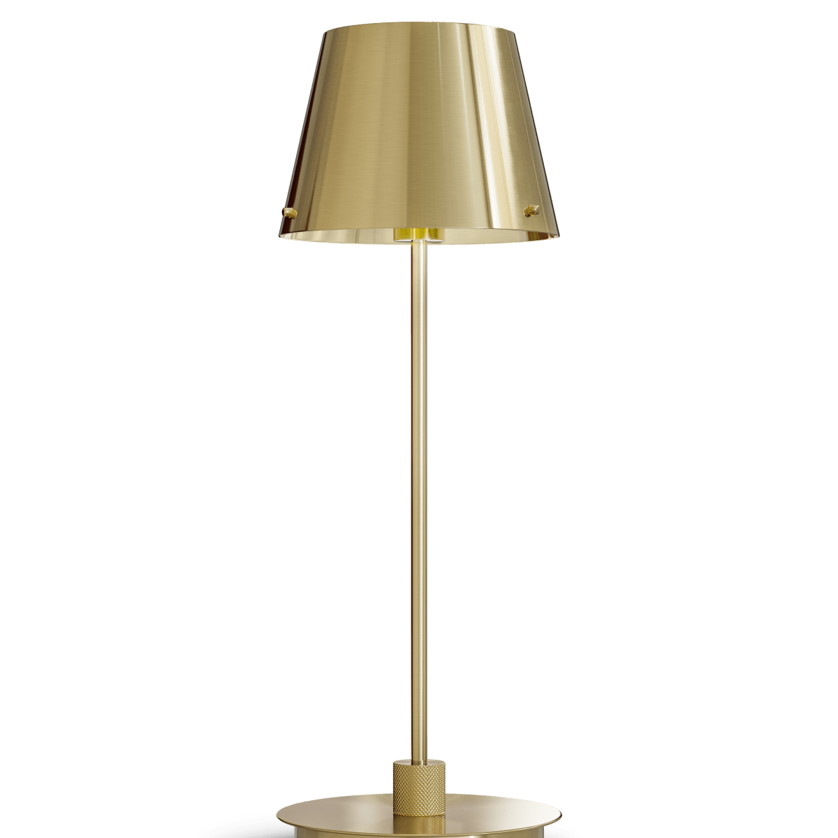 Herstal Bordslampa Gil il Grande satin brass - Azalea Home