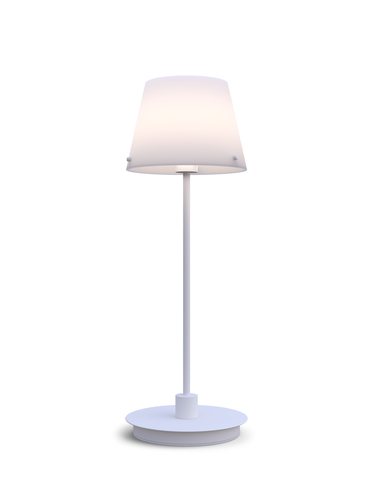 Herstal Bordslampa Gil il Grande vit/opal glas - Azalea Home