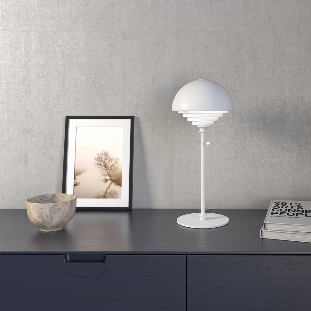 Herstal Bordslampa Motown vit - Azalea Home