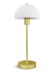 Herstal Bordslampa Vienda mässing/opal glas - Azalea Home