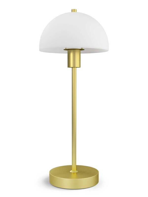 Herstal Bordslampa Vienda mässing/opal glas - Azalea Home