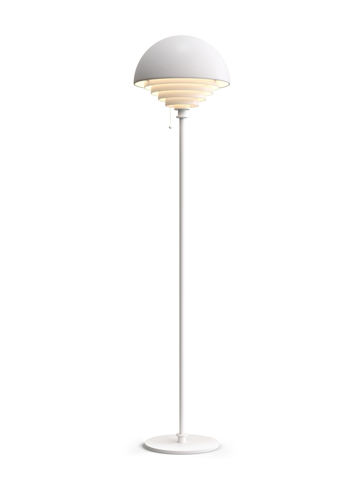 Herstal Golvlampa Motown vit - Azalea Home