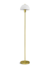 Herstal Golvlampa Vienda mässing/opal glas - Azalea Home