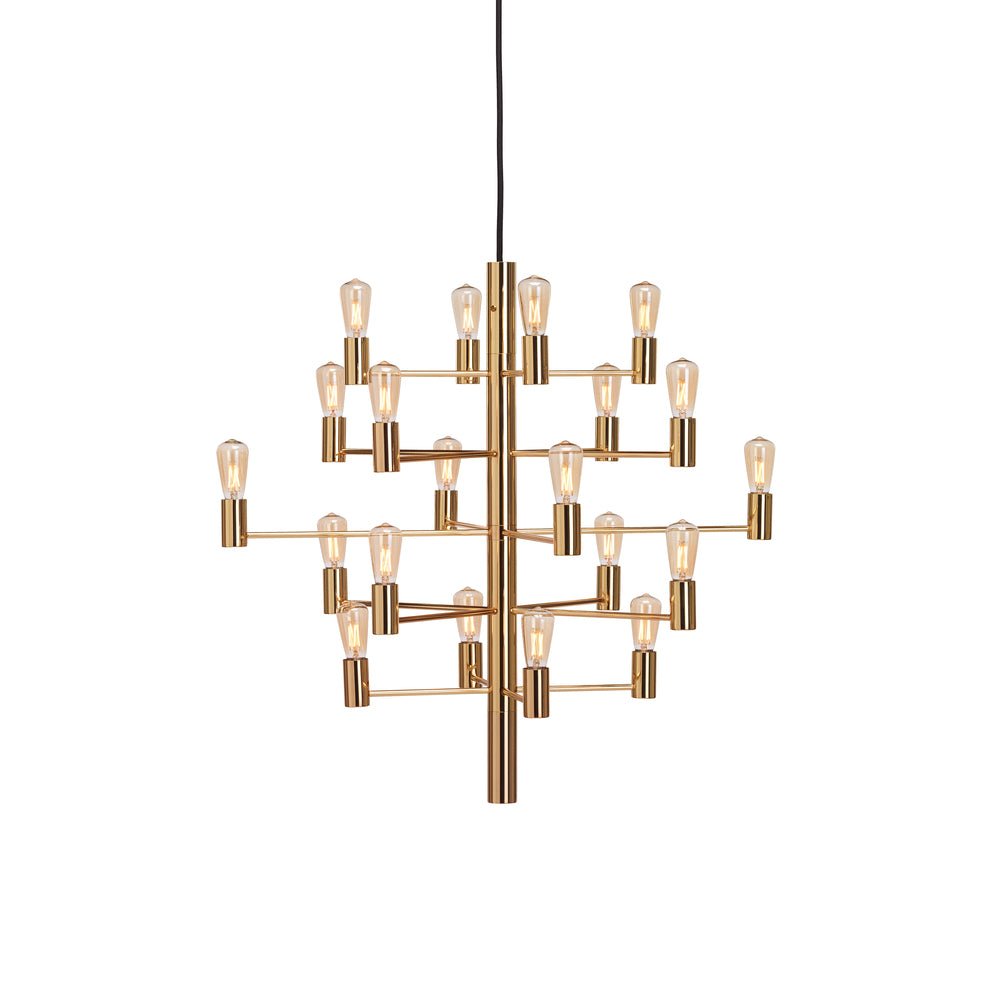 Herstal Krona Manola 20 satin brass - Azalea Home