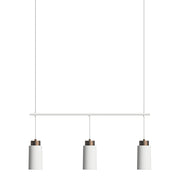 Herstal Pendel Edge Trio mattvit/brons - Azalea Home