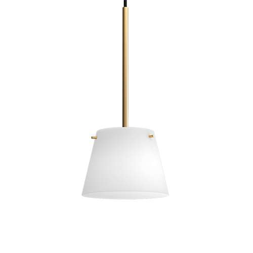 Herstal Pendel Gil il Grande satin brass - Azalea Home