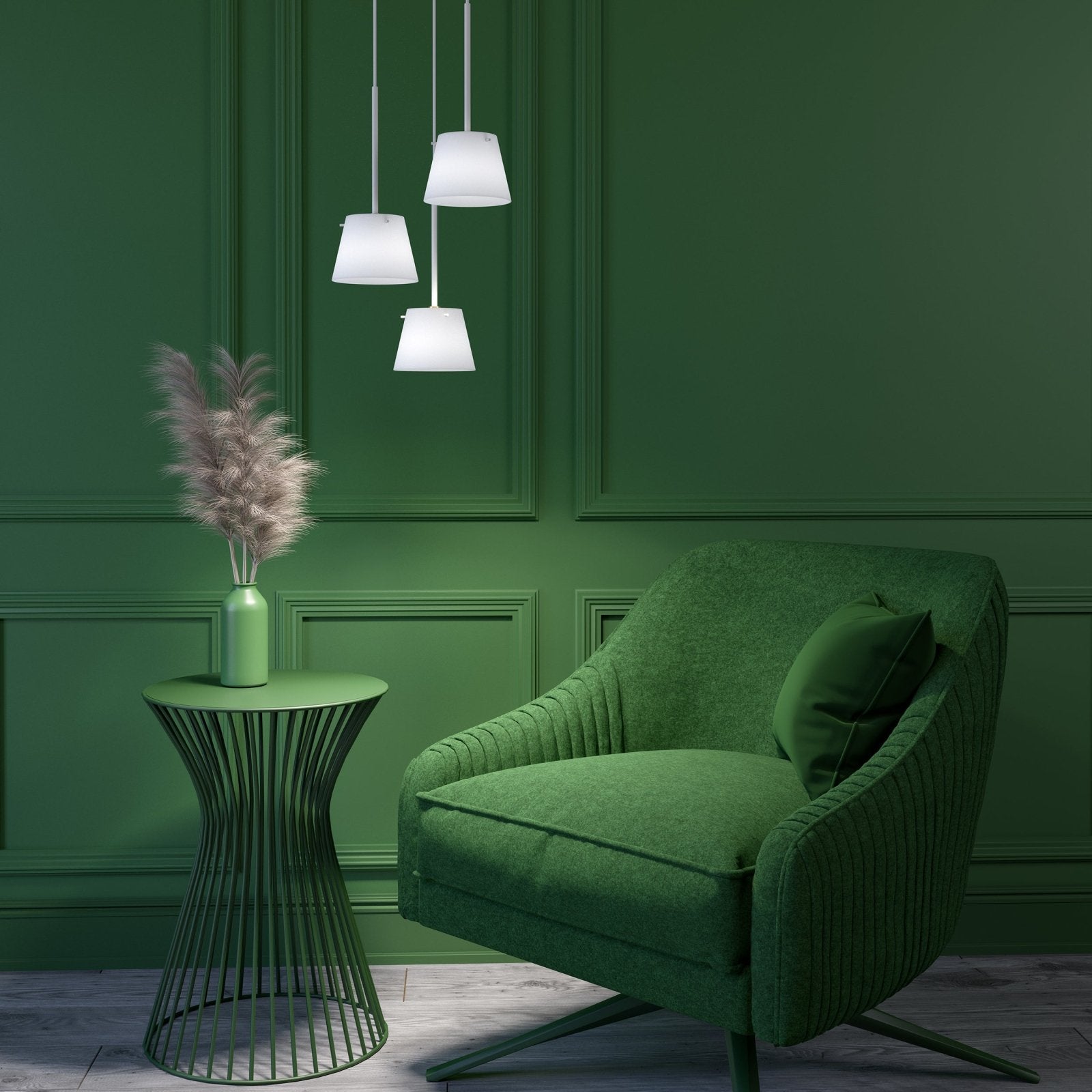 Herstal Pendel Gil il Grande vit - Azalea Home