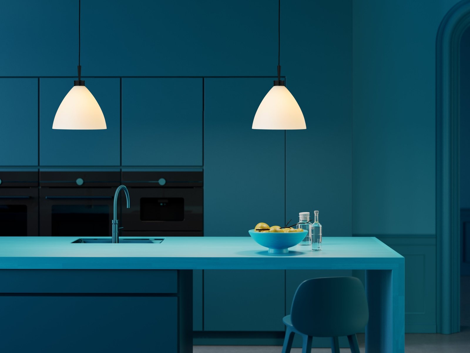 Herstal Pendel Maxi Dove svart - Azalea Home