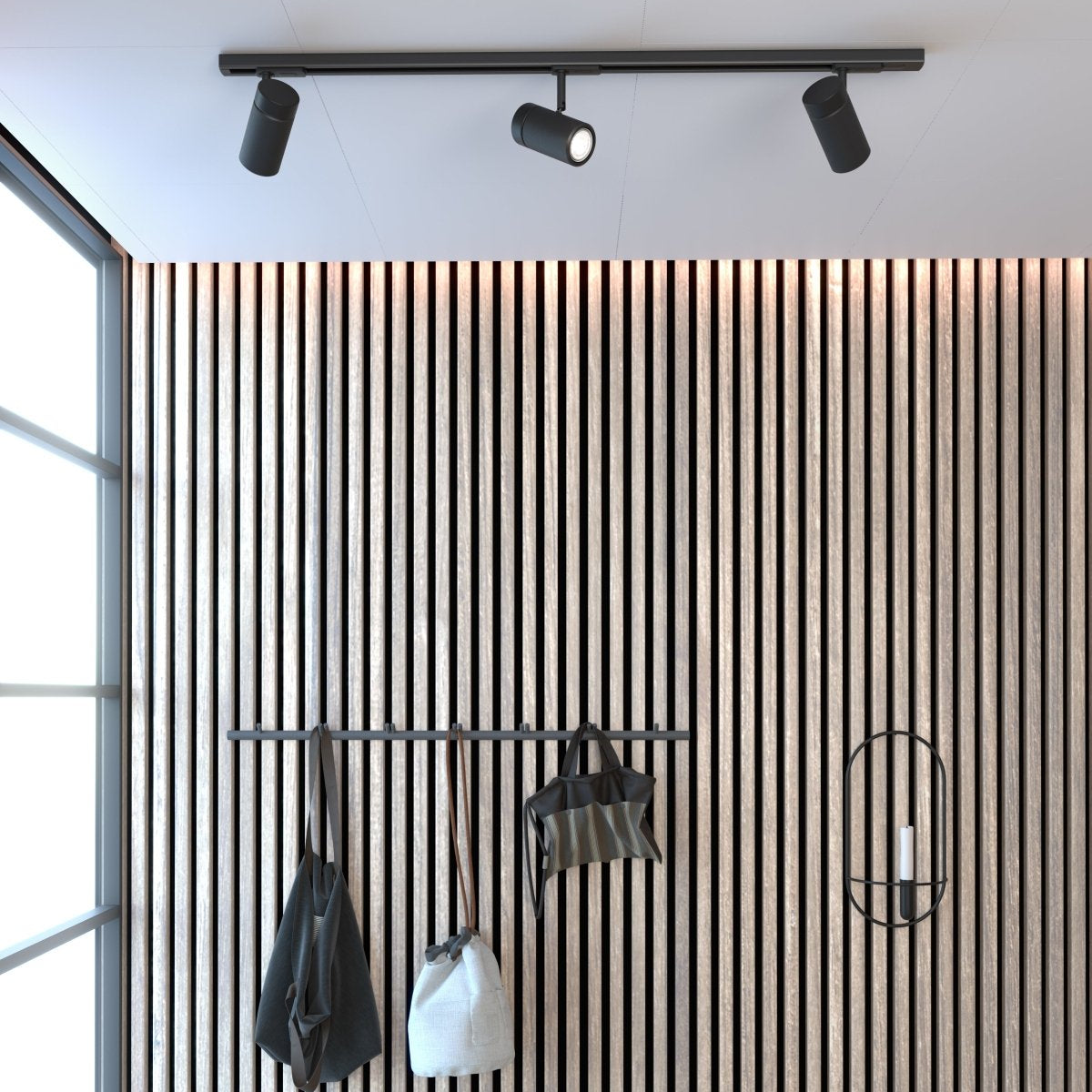 Herstal Spotlight Holder Global 1 - fas svart - Azalea Home