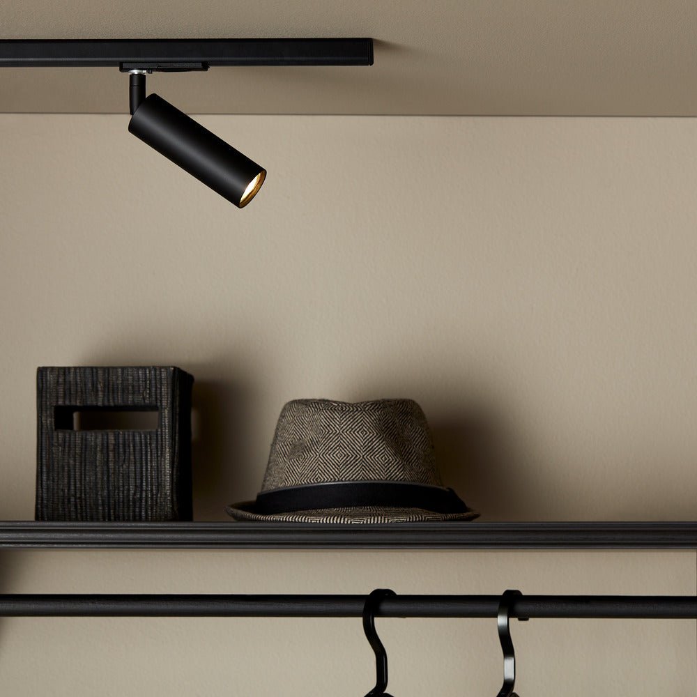 Herstal Spotlight Pipeline Global 1 - fas mattsvart - Azalea Home