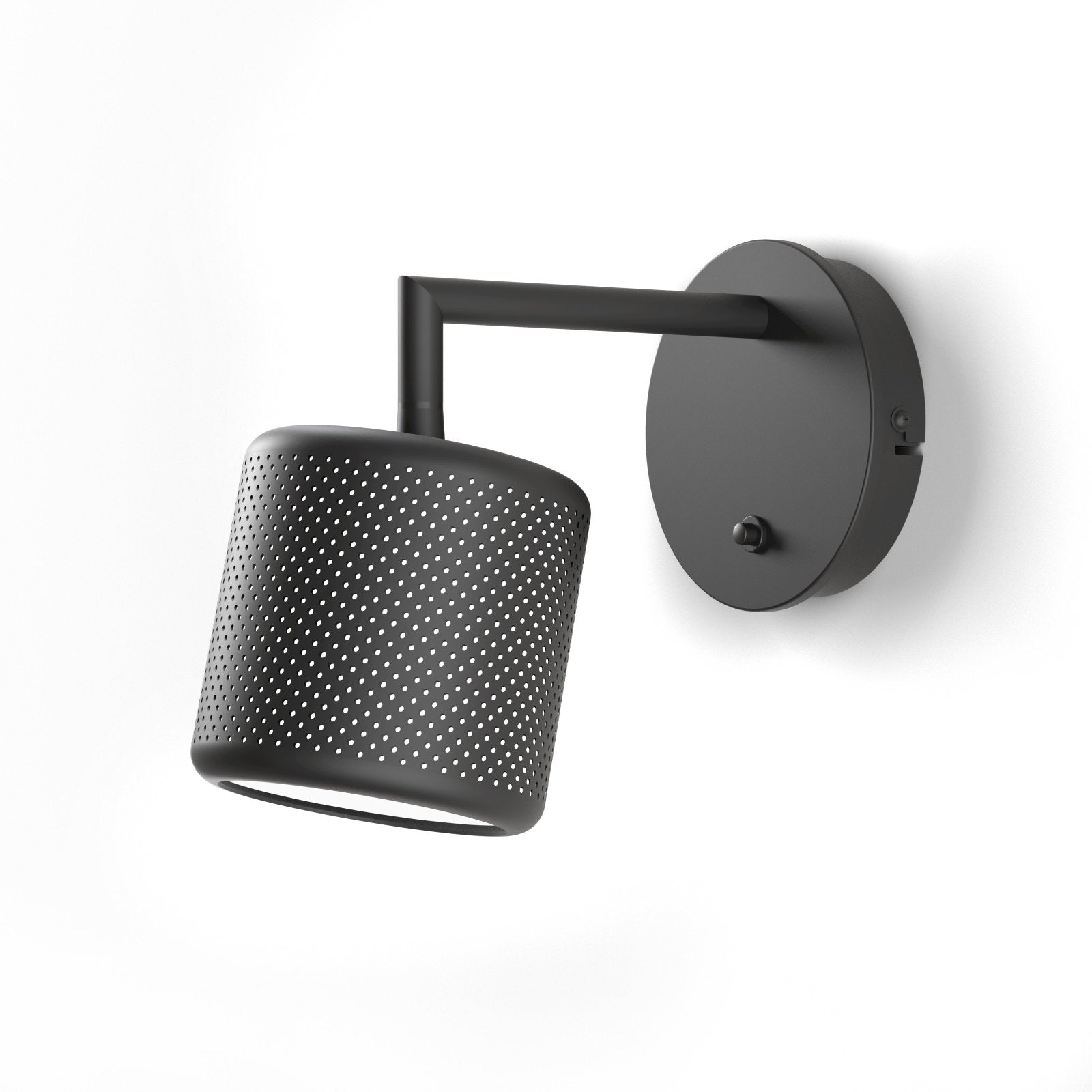 Herstal Vägglampa Grain XS mattsvart - Azalea Home