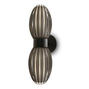 Herstal Vägglampa Tentacle Duo svart/rökfärgad - Azalea Home