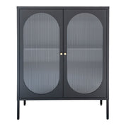 House Nordic Adelaide vitrinskåp, Svart - Azalea Home