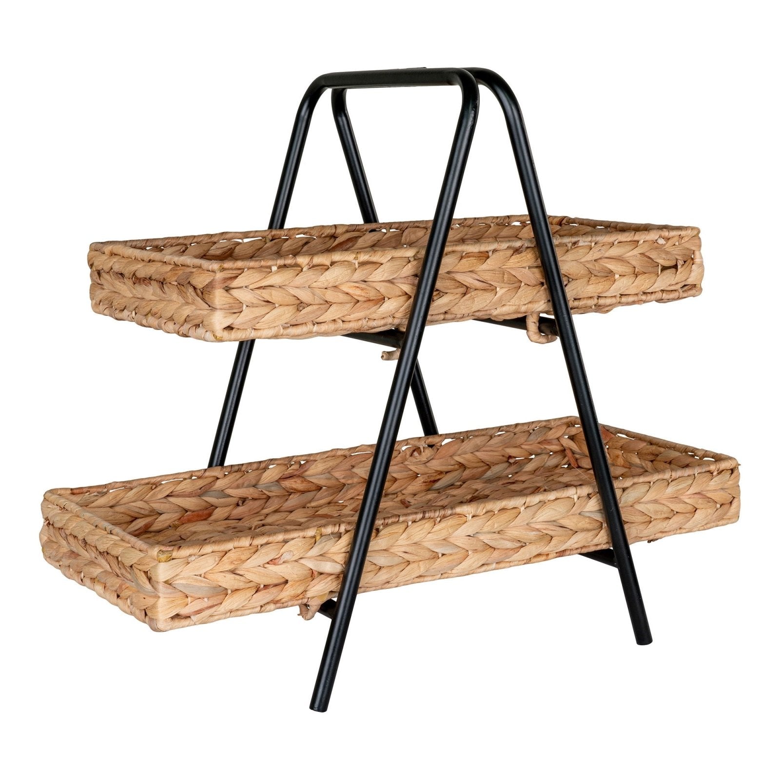 House Nordic Alfaro bricka, Natur/svart - Azalea Home