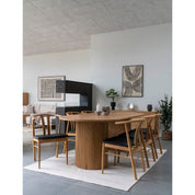House Nordic Artenara Matstol, Natur/svart - Azalea Home