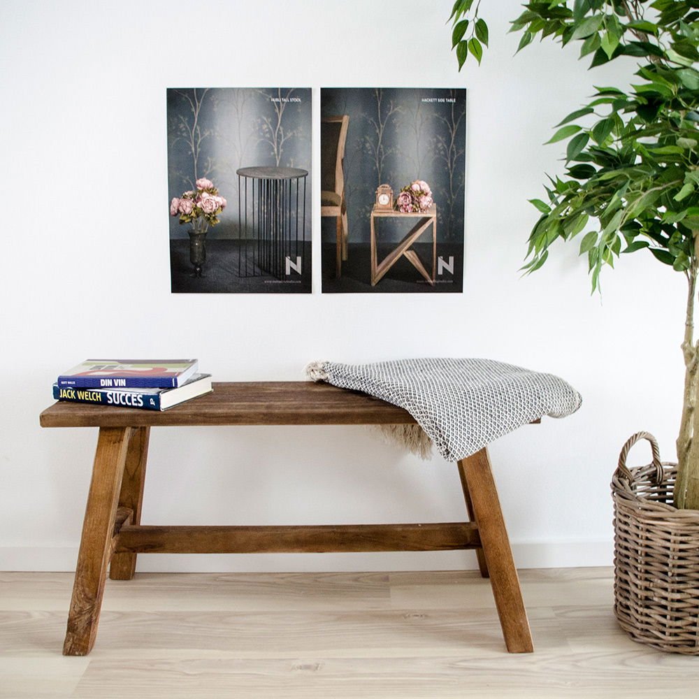 House Nordic Barcelona bänk, Natur - Azalea Home