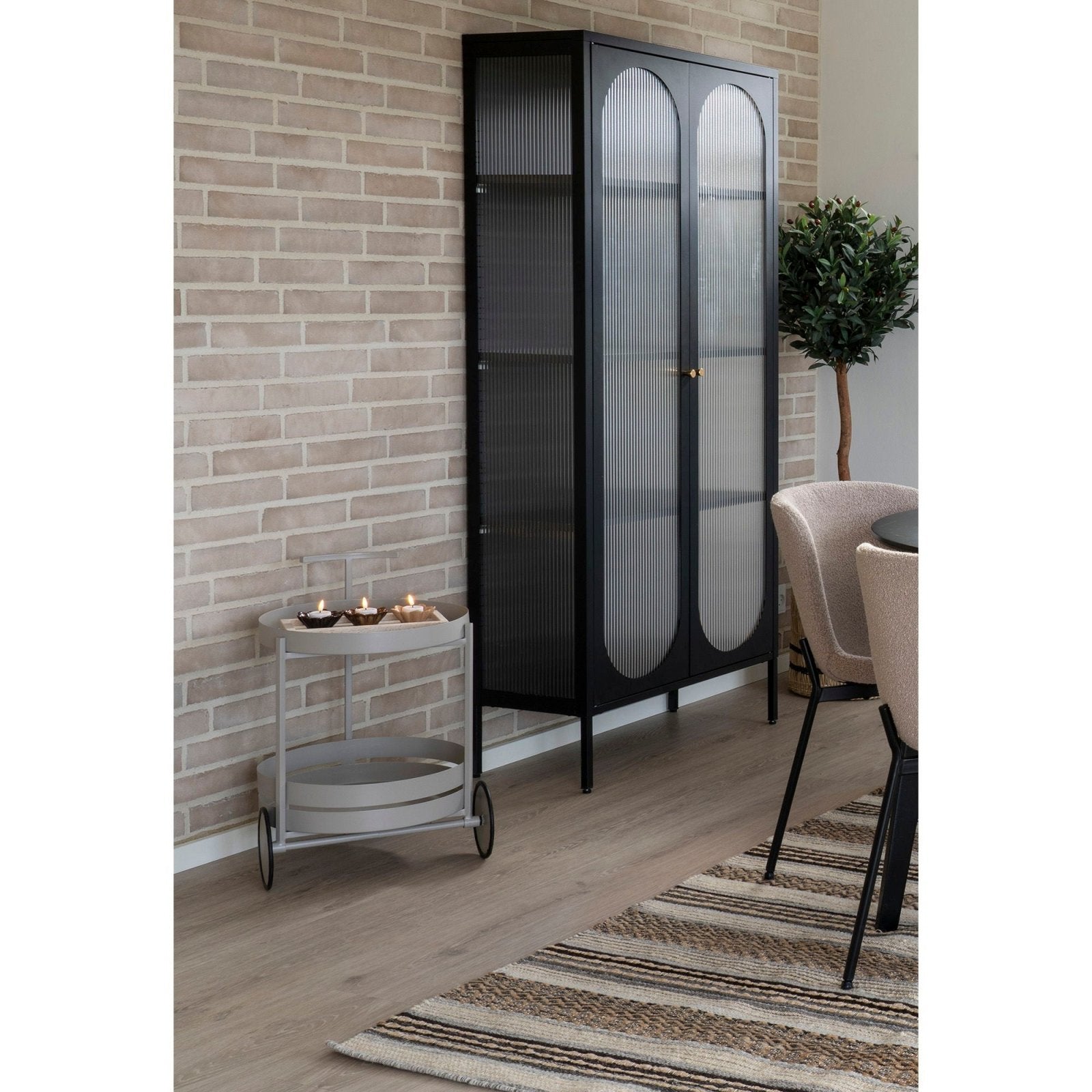 House Nordic Beja Drinkvagn, Grå - Azalea Home