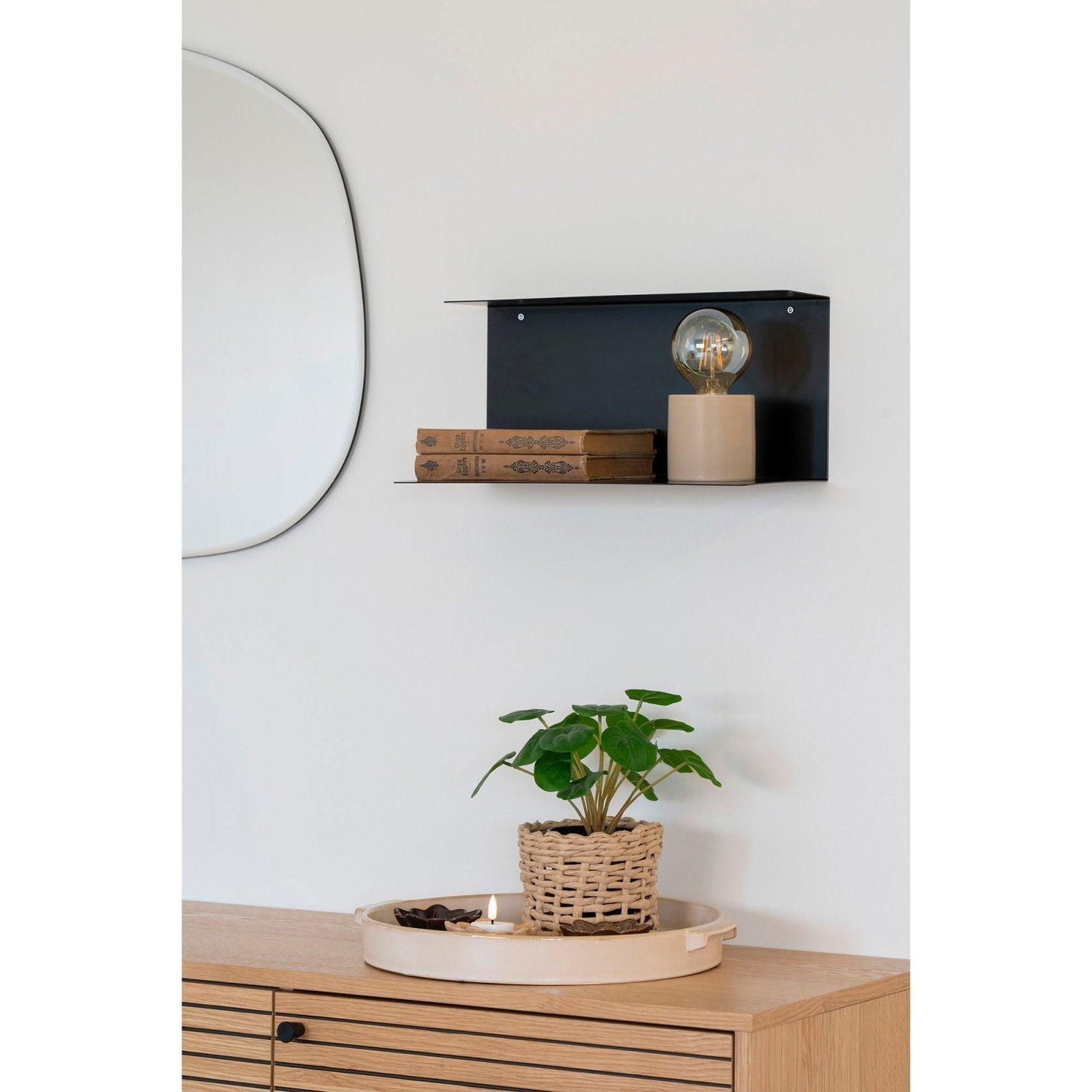 House Nordic Bricka Ø37, Vit - Azalea Home