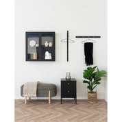 House Nordic Brisbane Väggskåp, Svart - Azalea Home