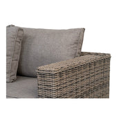 House Nordic Calvi loungeset, Kubu / Grå - Azalea Home