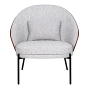 House Nordic Canelas fåtölj, Ljusgrå - Azalea Home