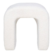 House Nordic Colma Sittpuff, Vit - Azalea Home