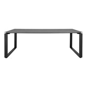 House Nordic Denver Trädgårdsbord, Grå/svart - Azalea Home