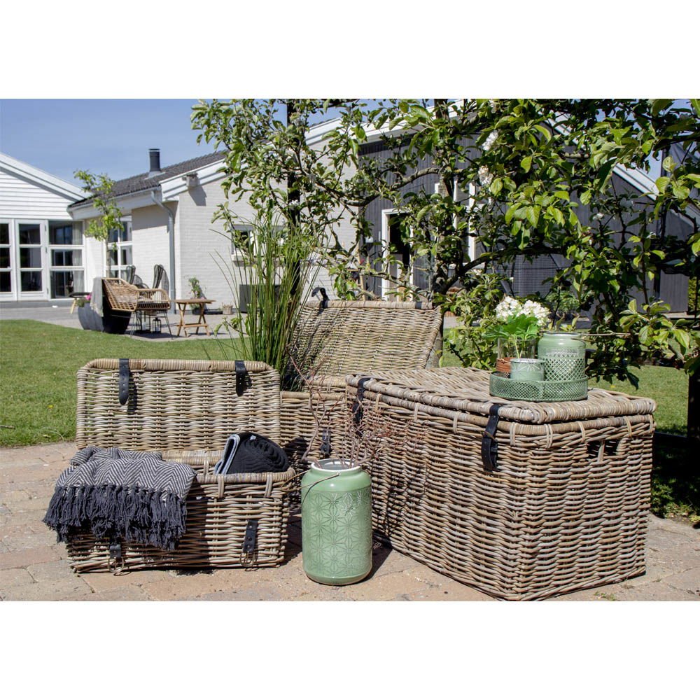 House Nordic Depok förvaringskista, Grå - Azalea Home