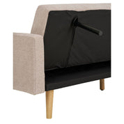 House Nordic Kells bäddsoffa, Dark Sand - Azalea Home