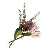 House Nordic King Protea Konstgjord Bukett - Azalea Home