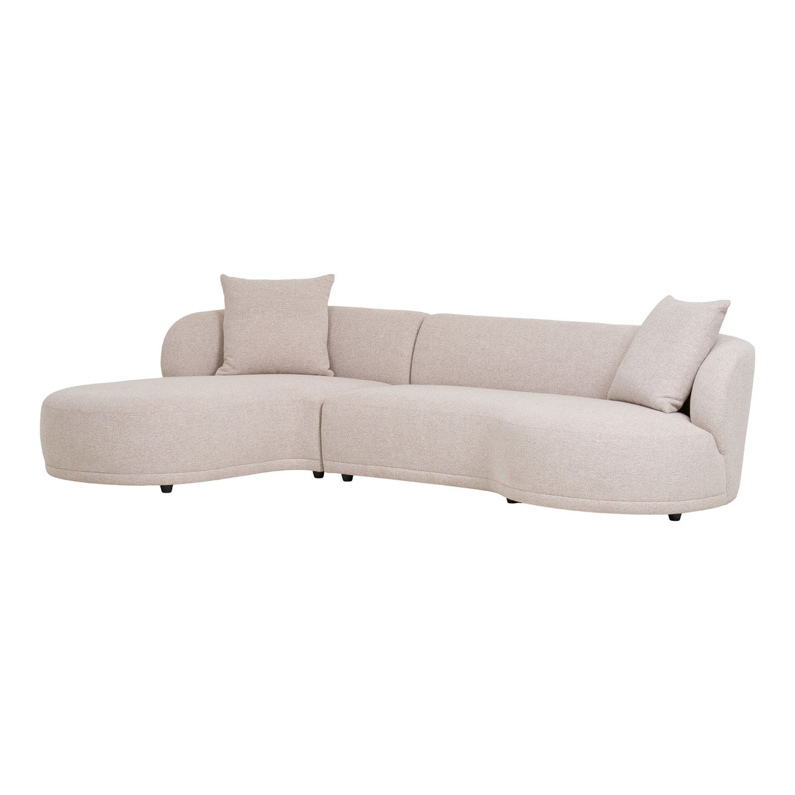 House Nordic Kingston Divansoffa, Beige - Azalea Home