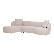 House Nordic Kingston Divansoffa, Beige - Azalea Home