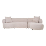 House Nordic Kingston Divansoffa, Beige - Azalea Home