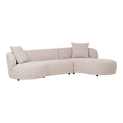 House Nordic Kingston Divansoffa, Beige - Azalea Home