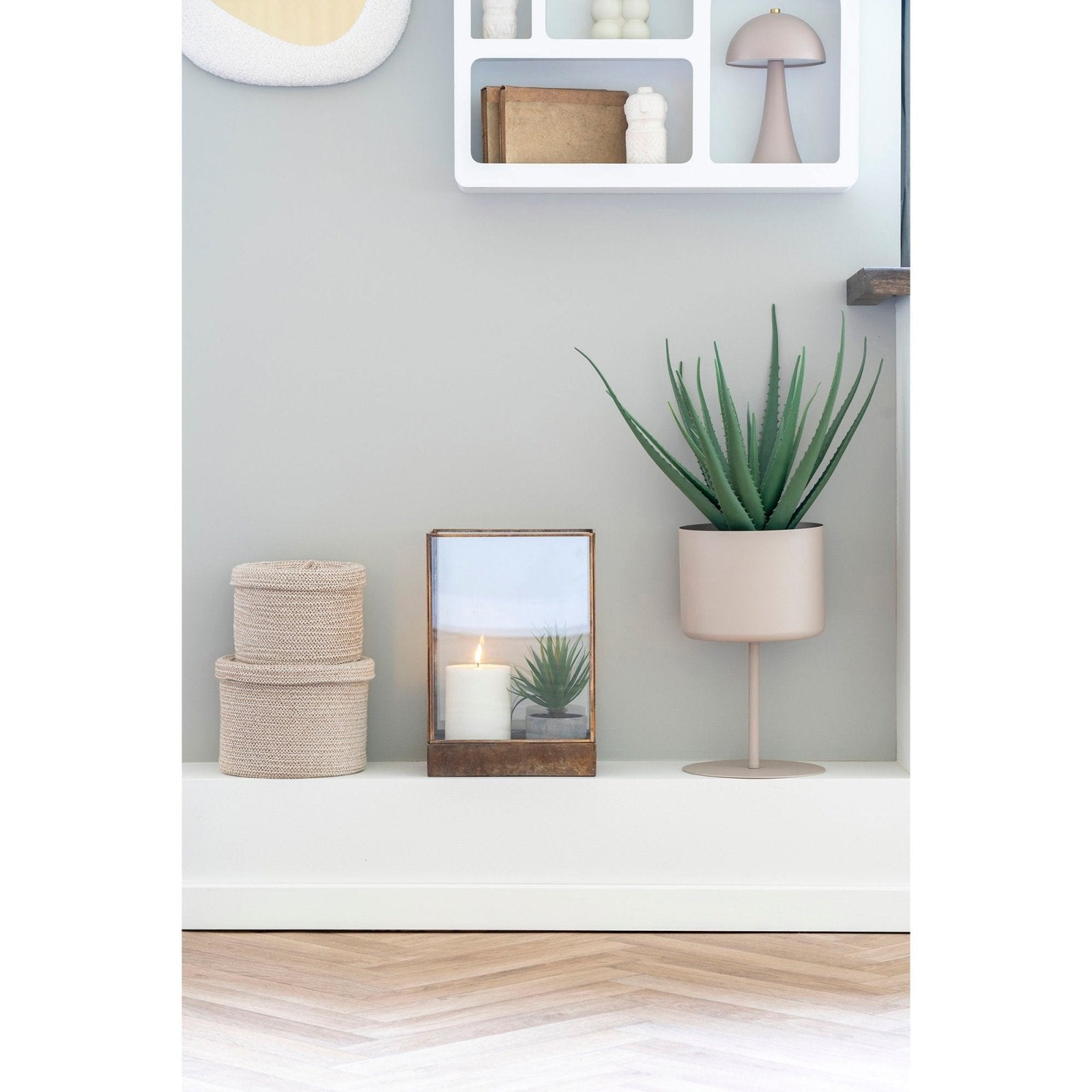 House Nordic Konstväxt Aloe Vera H51cm, Grön - Azalea Home