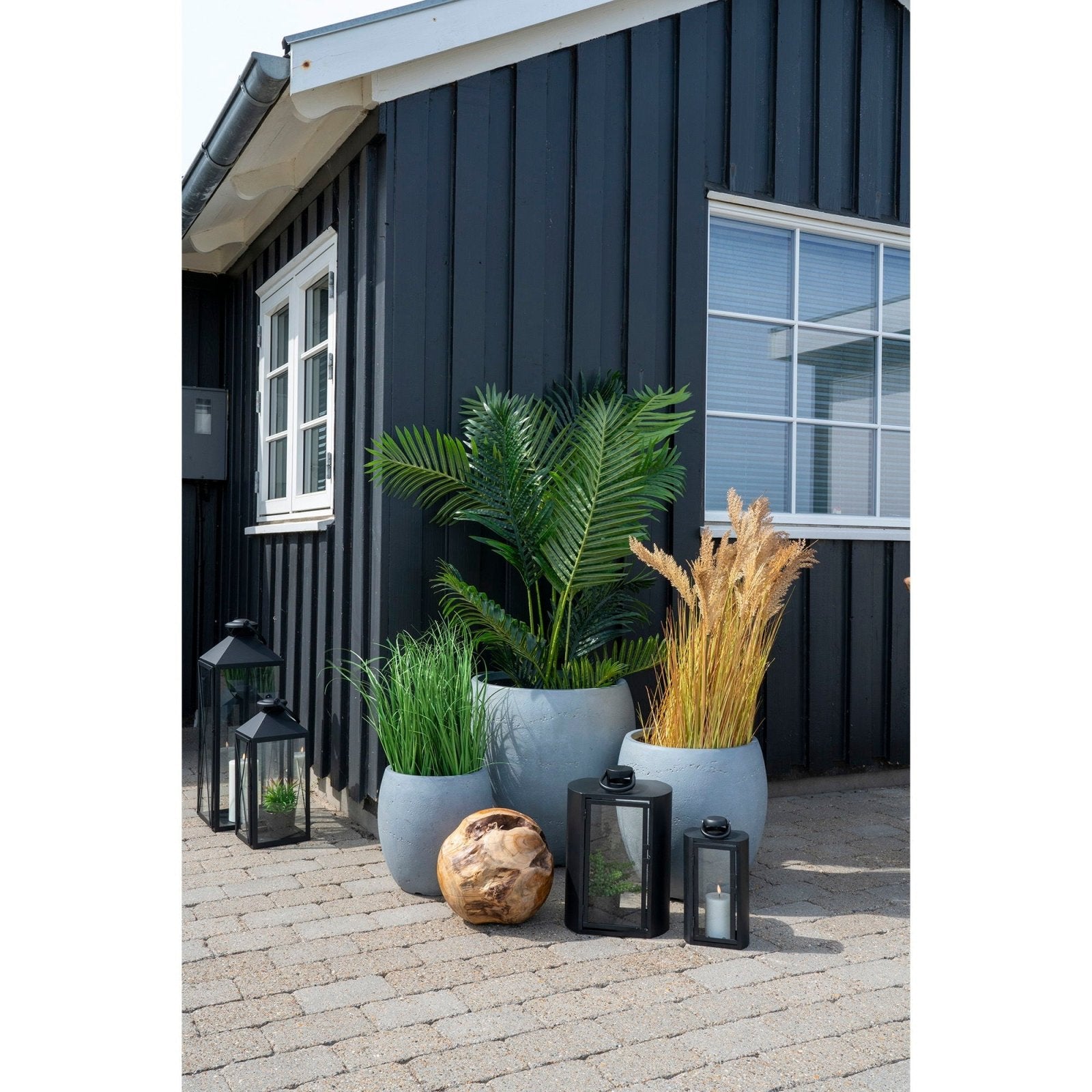 House Nordic Konstväxt Areca - palm H175cm, Grön - Azalea Home