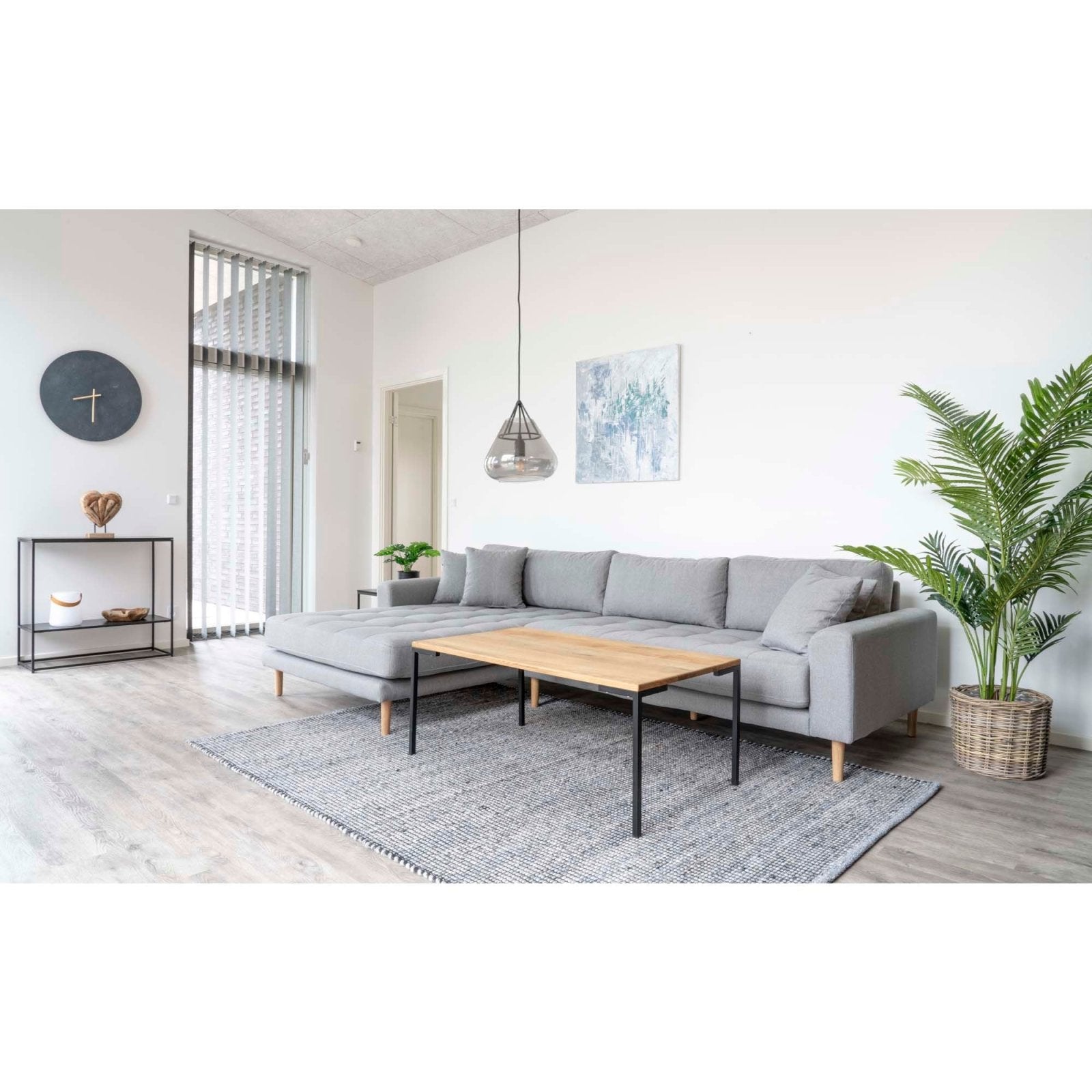 House Nordic Konstväxt Areca - palm H175cm, Grön - Azalea Home