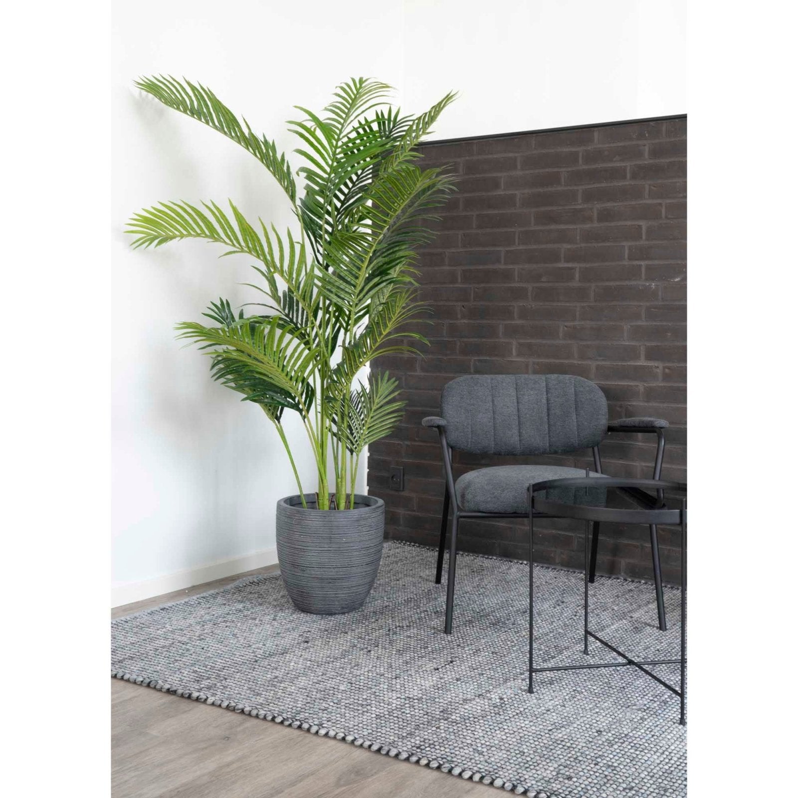 House Nordic Konstväxt Areca - palm H175cm, Grön - Azalea Home