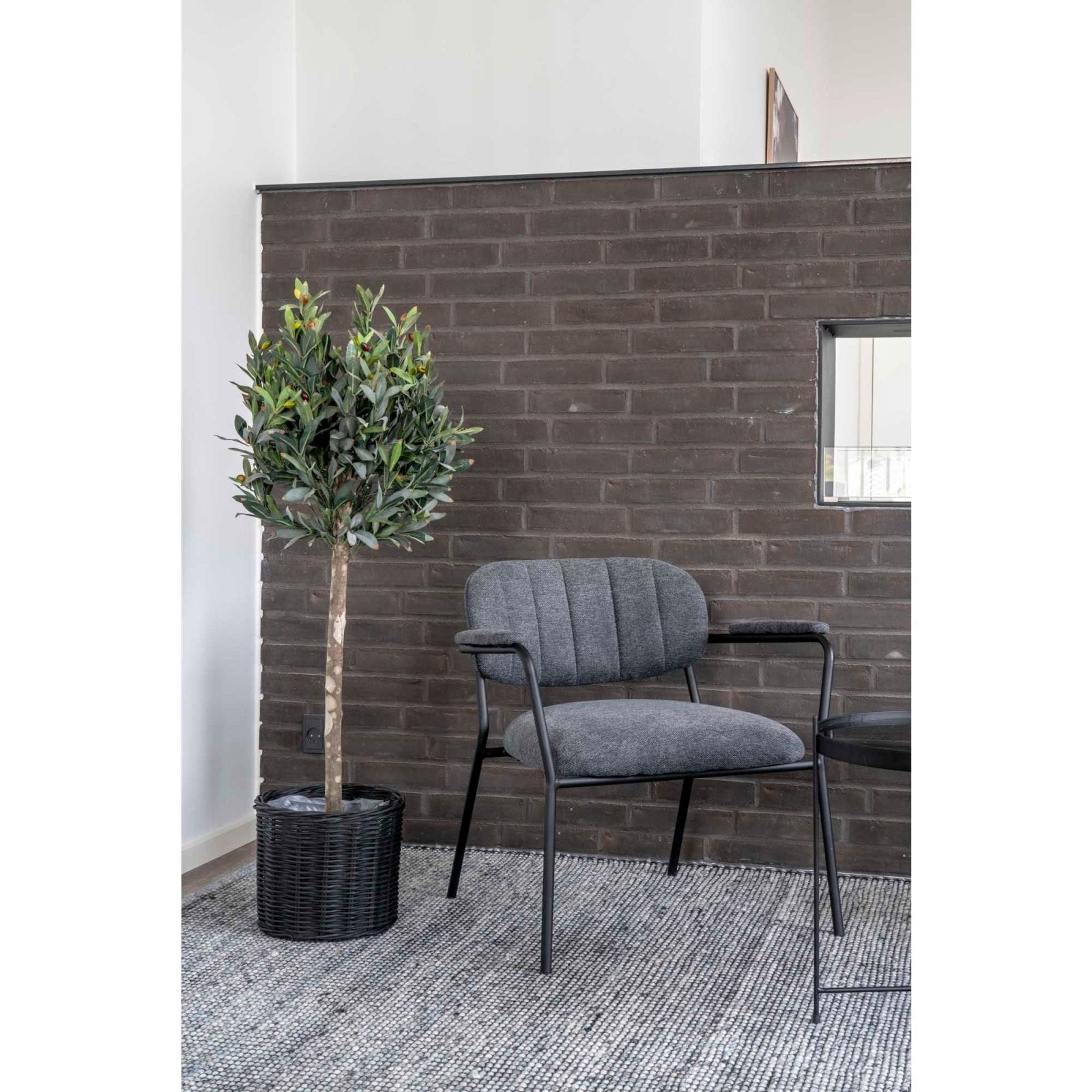 House Nordic Konstväxt Olivträd H120cm, Grön - Azalea Home