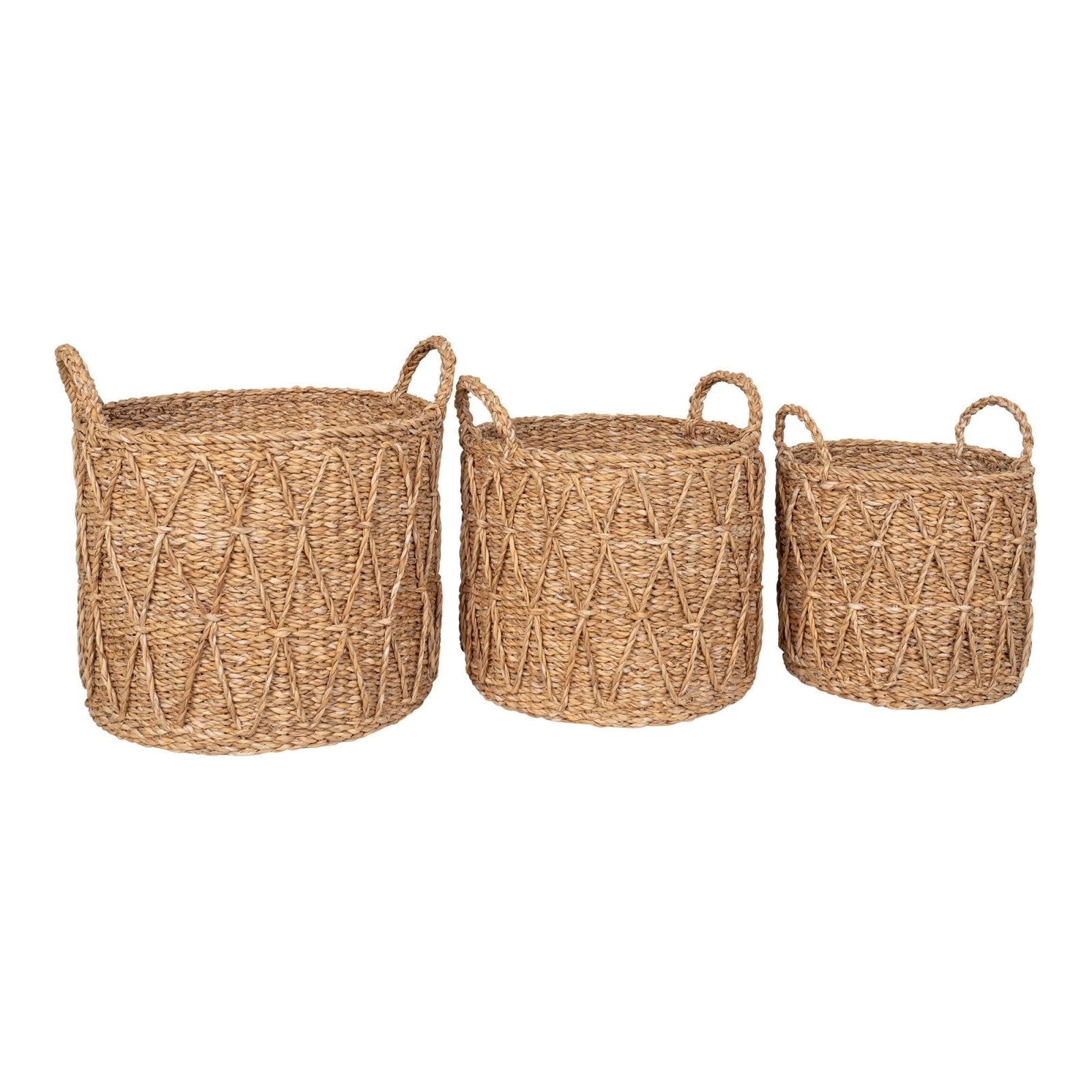 House Nordic Krabi korgar 3 - Pack, Natur - Azalea Home