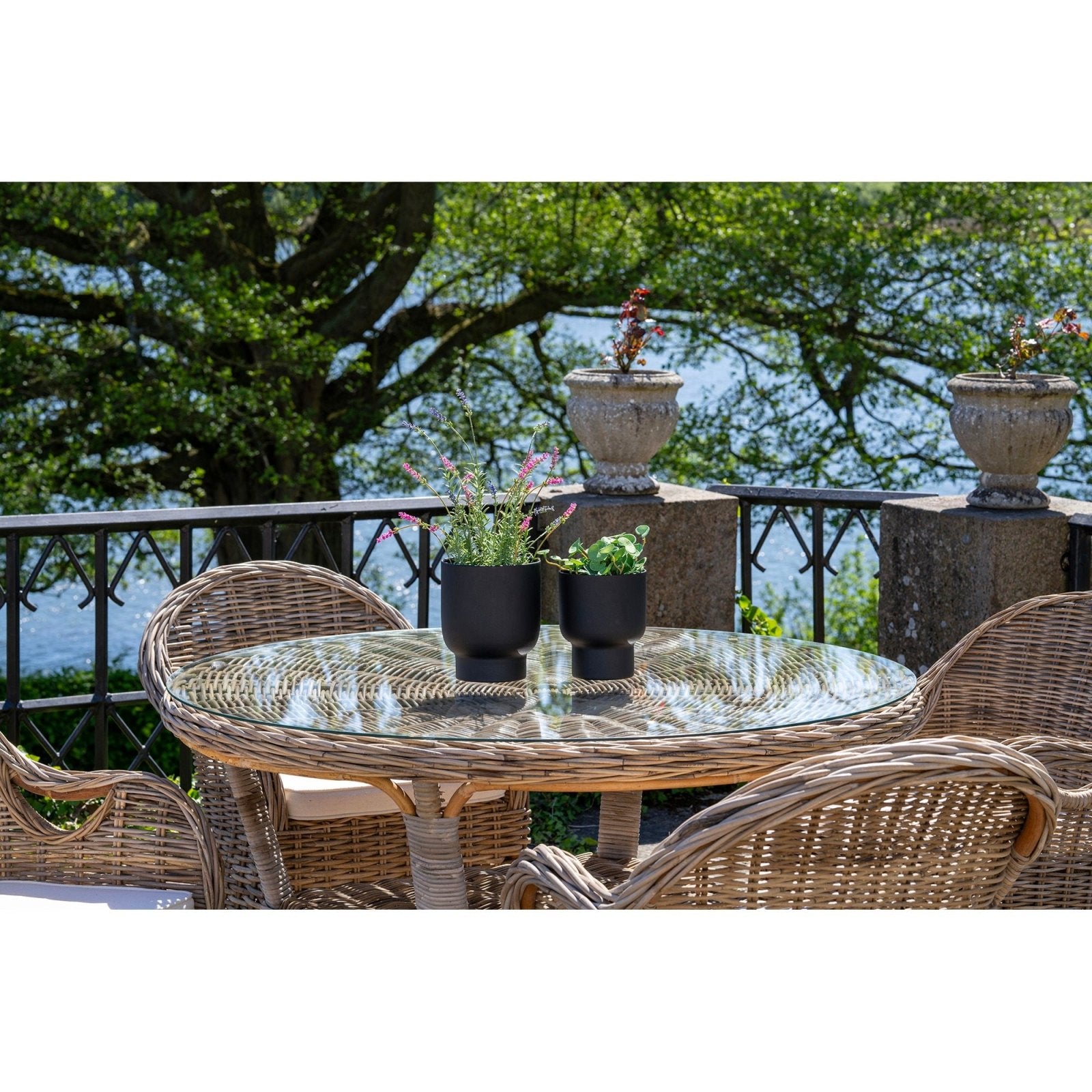 House Nordic Larisa Trädgårdsbord, Kubu / Grå - Azalea Home