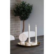 House Nordic Ljusstake, Beige - Azalea Home