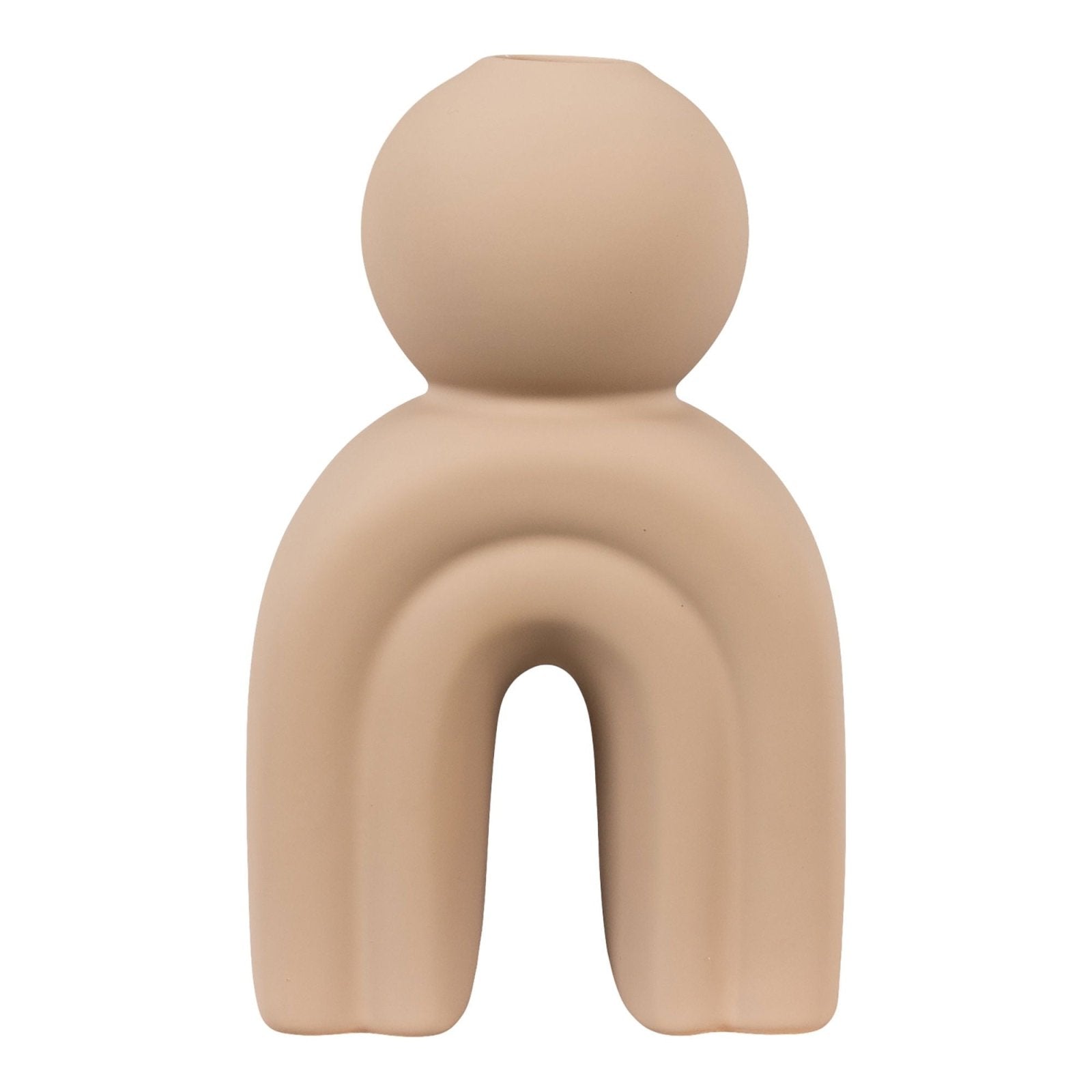 House Nordic Ljusstake, Brun - Azalea Home