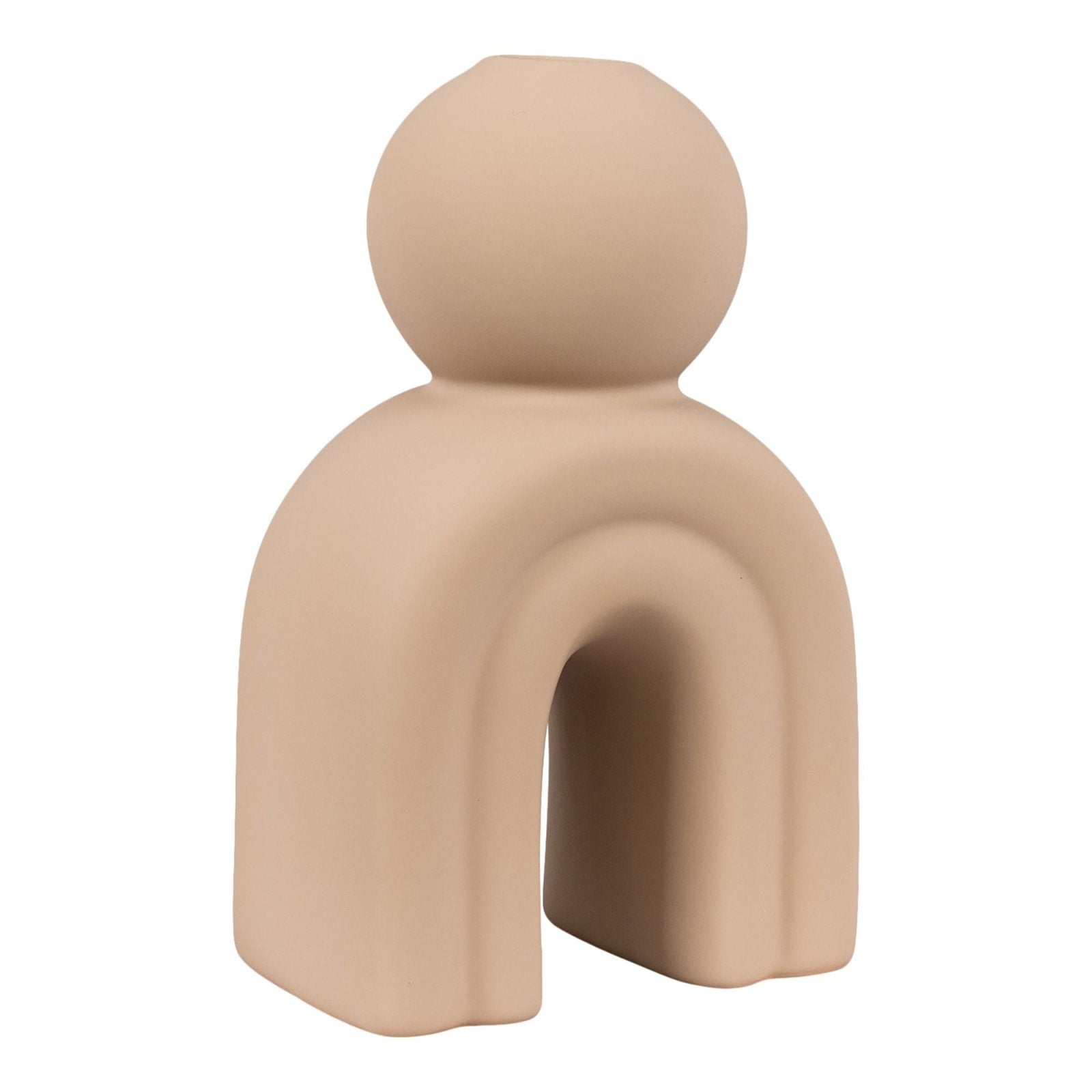 House Nordic Ljusstake, Brun - Azalea Home