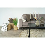 House Nordic Ljusstake, Svart - Azalea Home