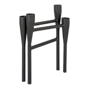 House Nordic Ljusstake, Svart - Azalea Home