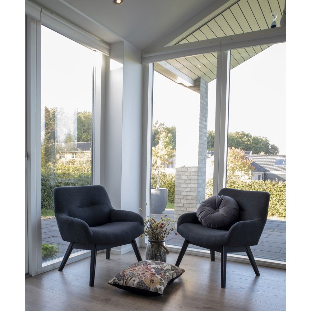 House Nordic London fåtölj, Mörkblå - Azalea Home