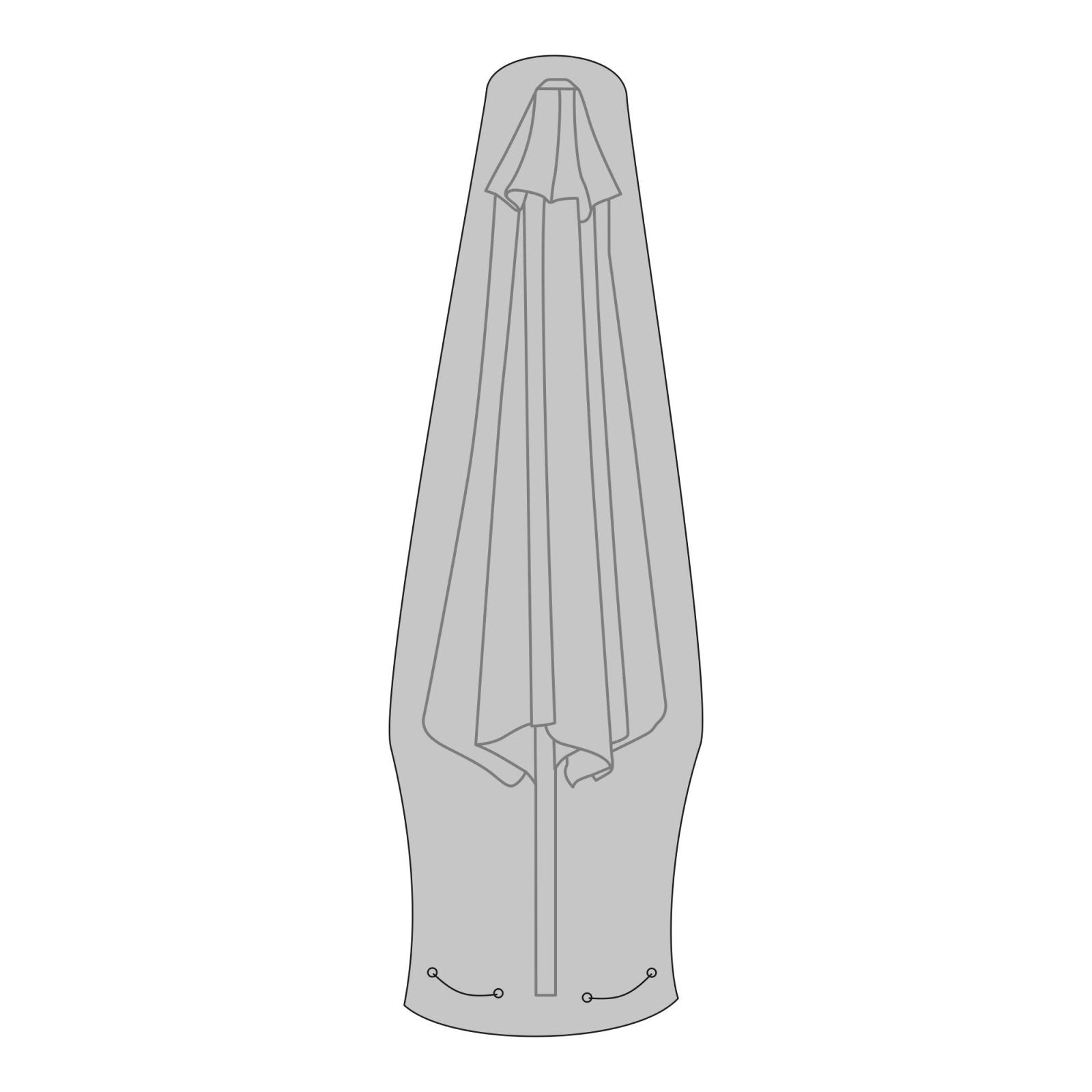 House Nordic Lyxöverdrag, Svart - Azalea Home