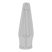 House Nordic Lyxöverdrag, Svart - Azalea Home