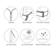 House Nordic Lyxöverdrag, Svart - Azalea Home